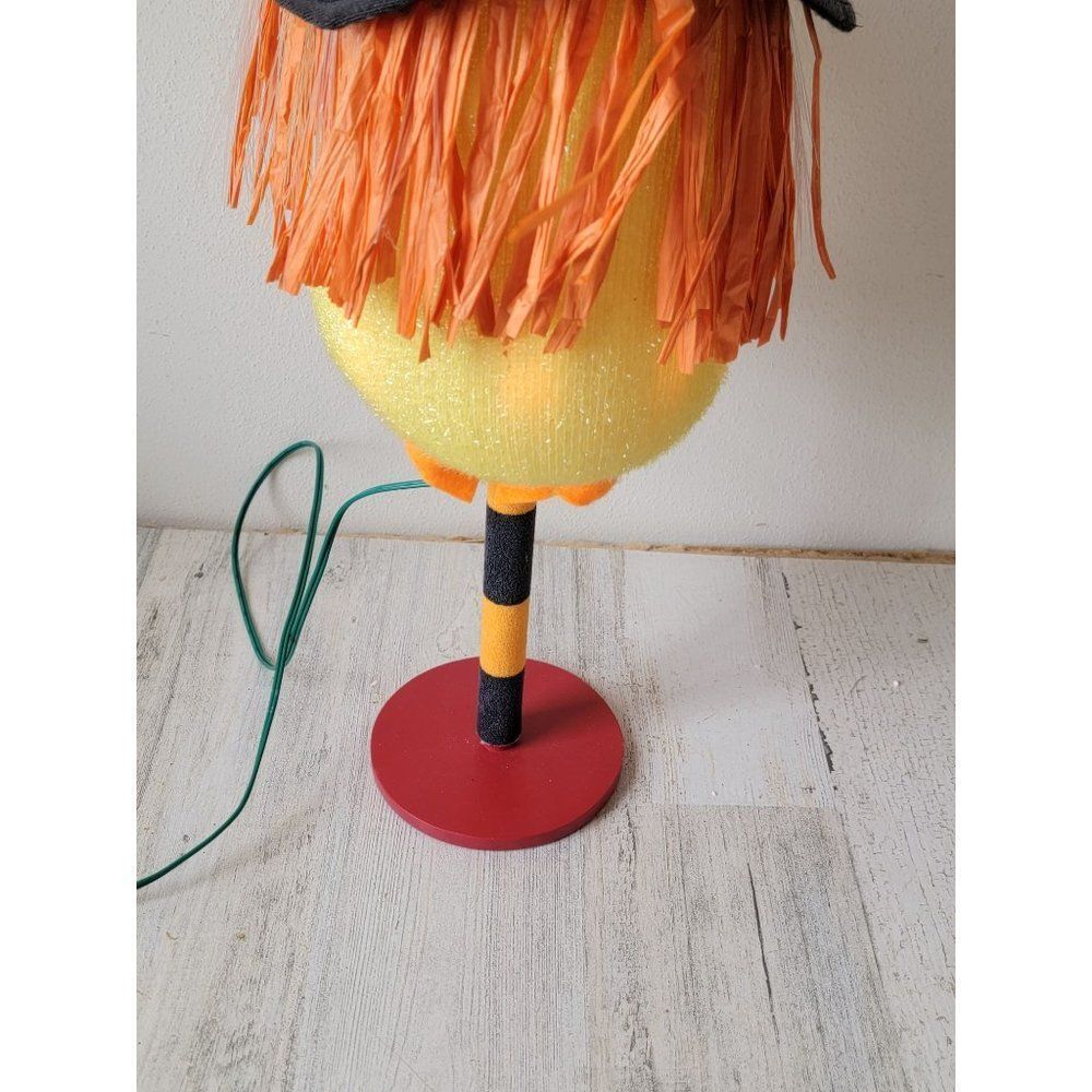 Dept 56 fiber optic Witch head 2003 Halloween home decor - Picture 10 of 11